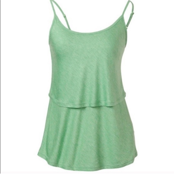 Cabi #827 Green Tiered Cami Tank Size S - Picture 6 of 12